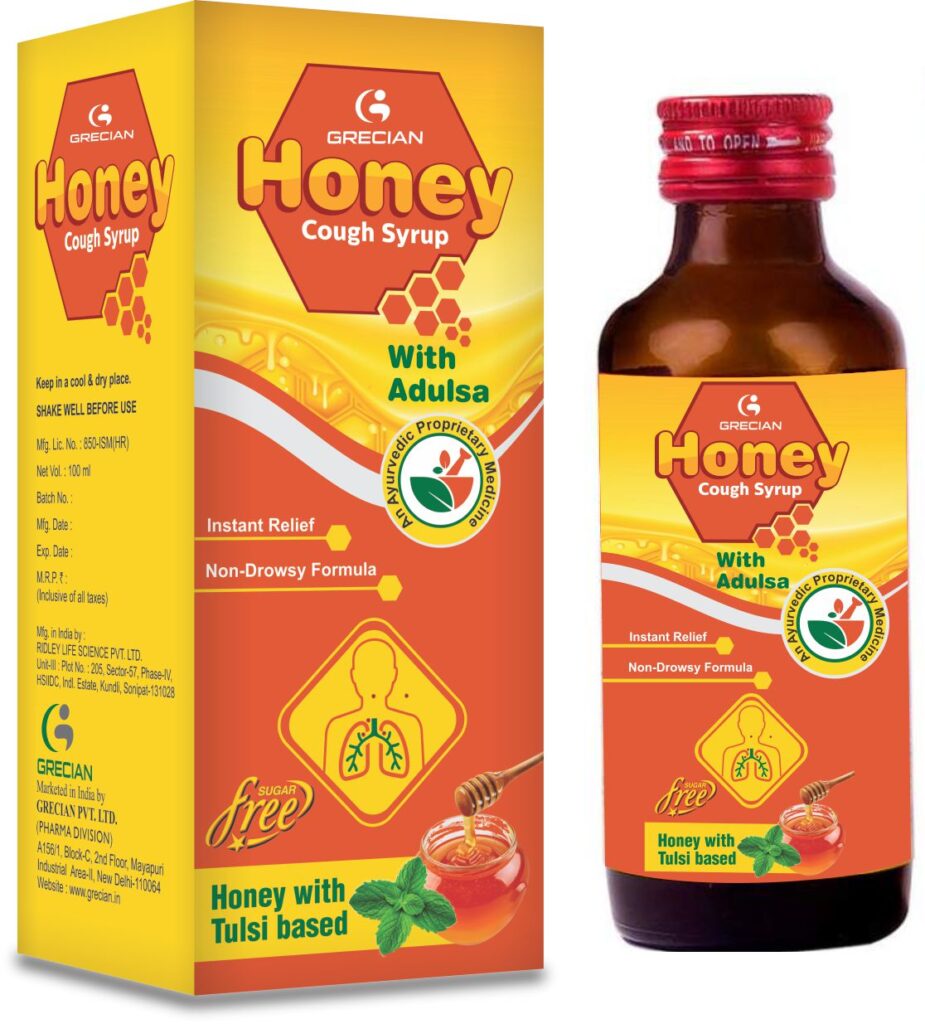 HONEY COUGH SYRUP Grecian